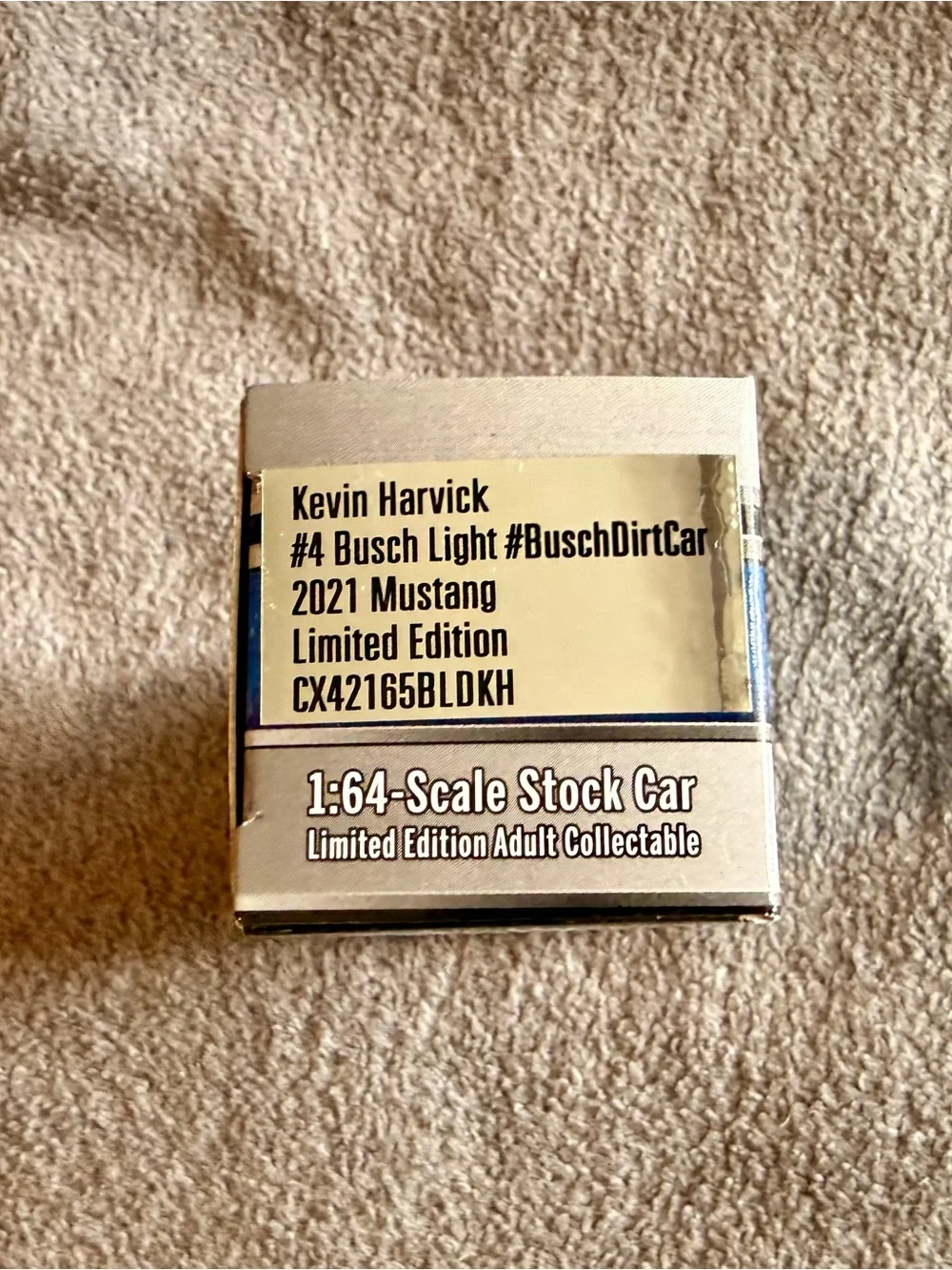 Kevin Harvick #4 Busch Light Blue Die-Cast Collectible Car